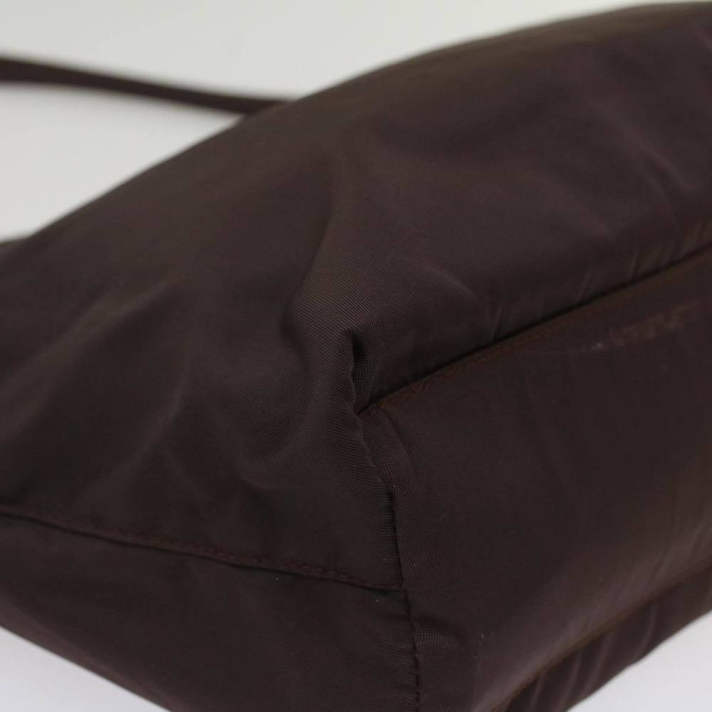 PRADA Shoulder Bag Nylon Brown Auth bs7444 - Picture 15 of 16